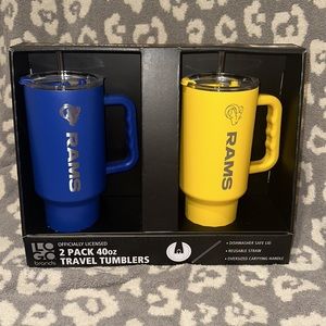 New LOGO  Brands Officially Licensed NFL 40 oz. Tumbler  Los Angeles Rams 💙